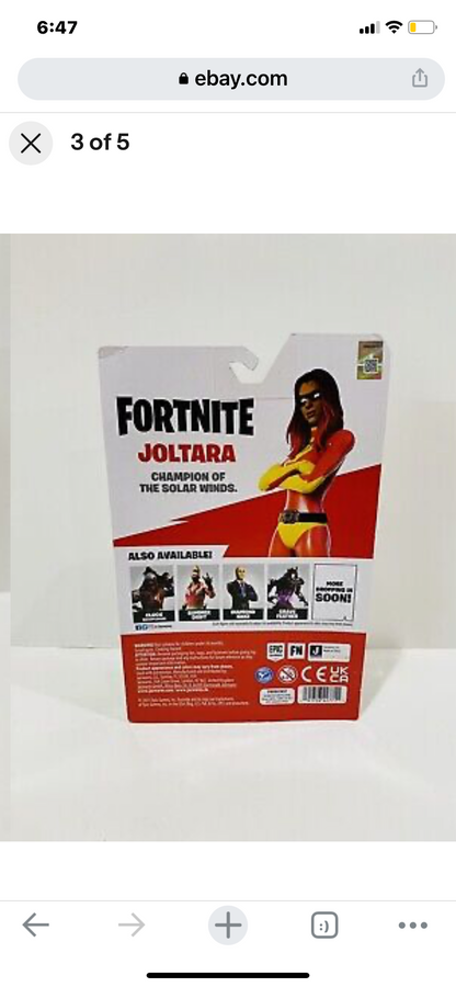 Fortnite Joltara Solo Mode 28 Points of Articulation Figure