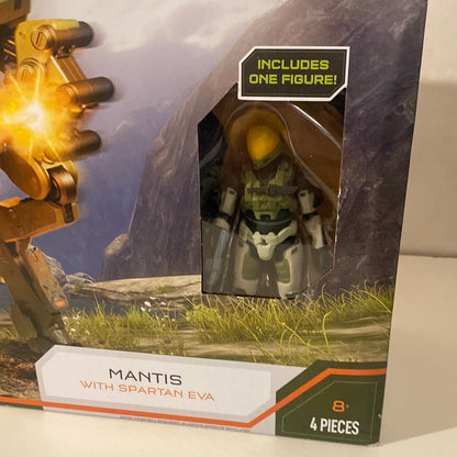 World of Halo Deluxe Figure - UNSC Mantis and Spartan EVA - Armor Defense System - Build Out Your Halo Universe