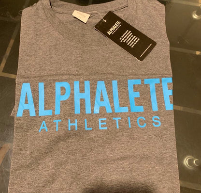 New!! Alphalete Athletics Gym Shirt! High Quality! Gray ! Size XLarge