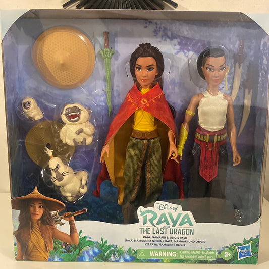 Disney Raya and the Last Dragon Raya, Namaari, and Ongis Pack