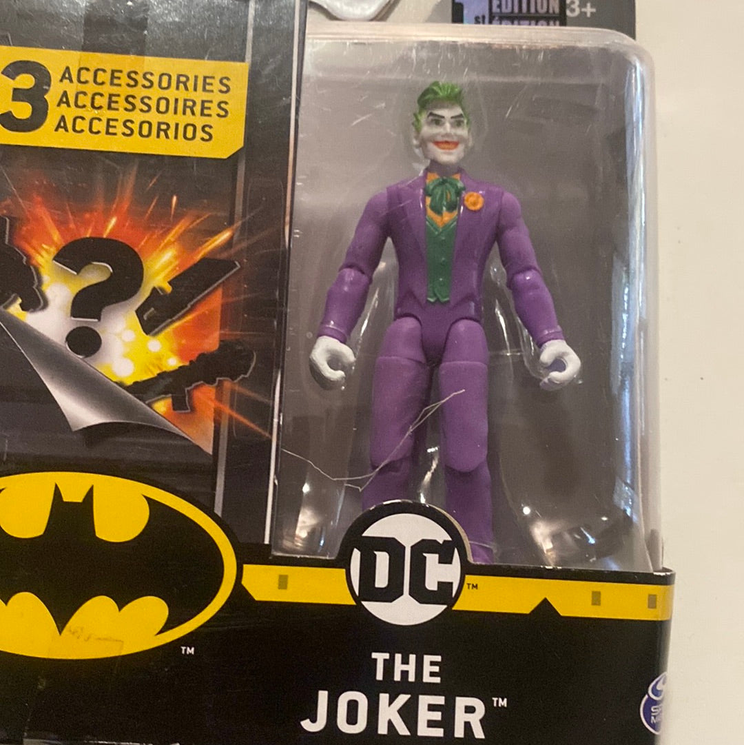 DC Comics The Joker 4-Inch Action Figure 1st Edition