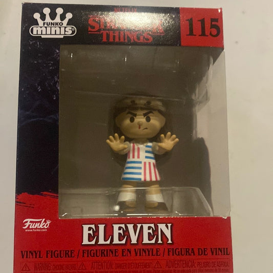 FUNKO POP!  MINIS STRANGER THINGS Eleven  #115 SEASON 4 Brand New