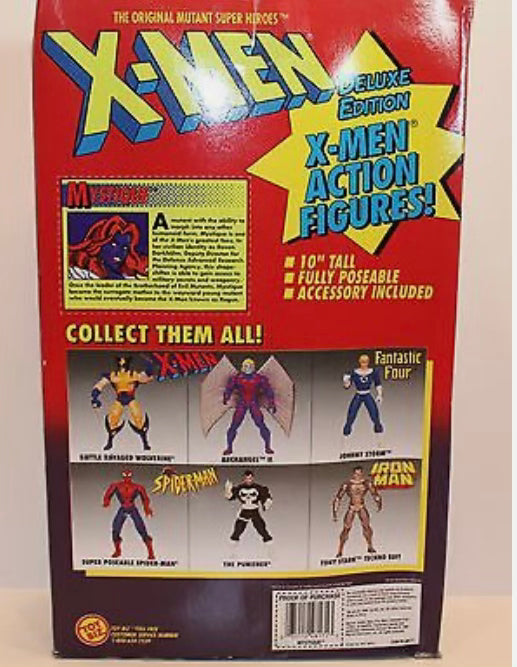 New!! Vintage X-Men Mystique Deluxe Edition 10" tall