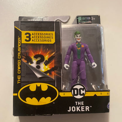 DC Comics The Joker 4-Inch Action Figure 1st Edition