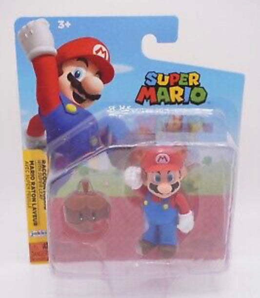 New!! Super Mario - Racoon Mario with Super Leaf - New