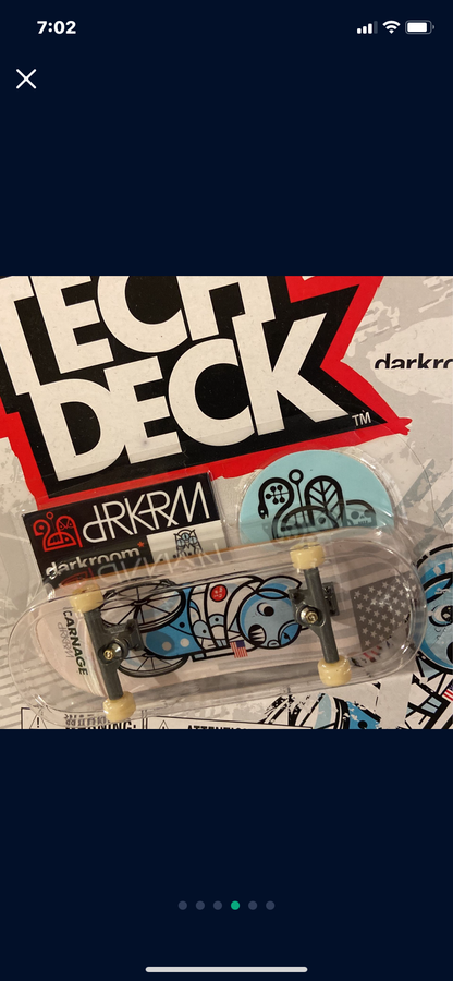 Rare Tech Deck DRKRM  Free Waterproof Sticker