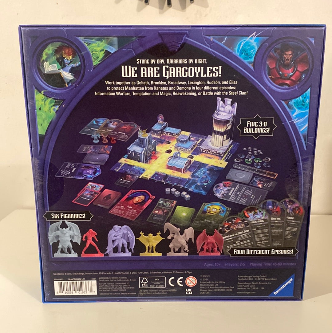 Disney Gargoyles Awakening Strategy Board Game