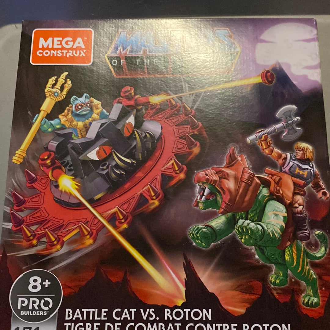 Mega Construx Masters Of The Universe Battle Cat Vs Roton Set