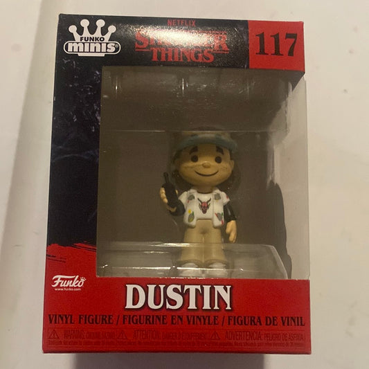 Funko Minis Dustin Henderson 1/6 Stranger Things Season 4 Sealed In Box 117