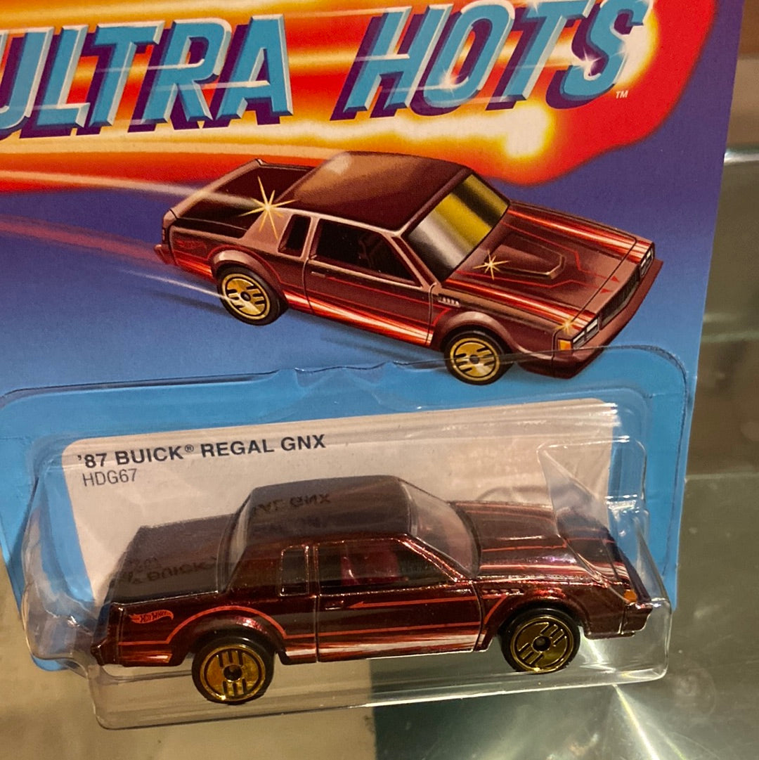 2022 HOT WHEELS HERITAGE ULTRA HOTS ‘87 BUICK REGAL GNX Candy Apple