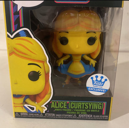 Funko Alice (Black Light) - Alice in Wonderland 1058 Funko Exclusive