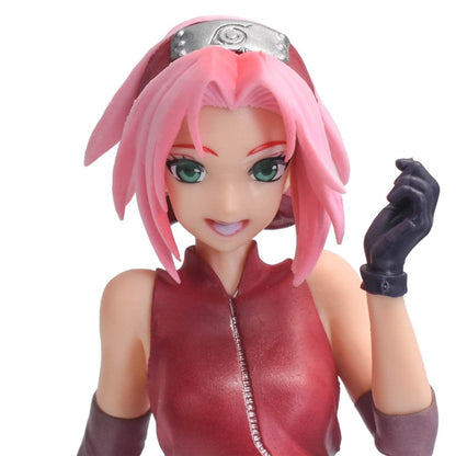 Naruto Action Figures Haruno Sakura with Pink Hair PVC Figure 8.7 Inch