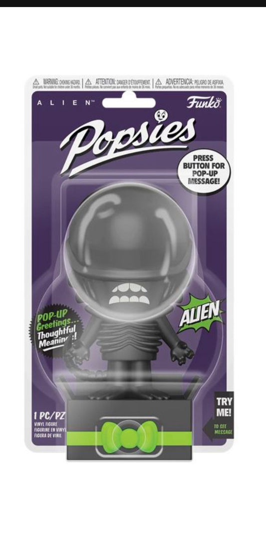 Funko Popsies Alien With Birthday Message - Let Me Hug Your Head