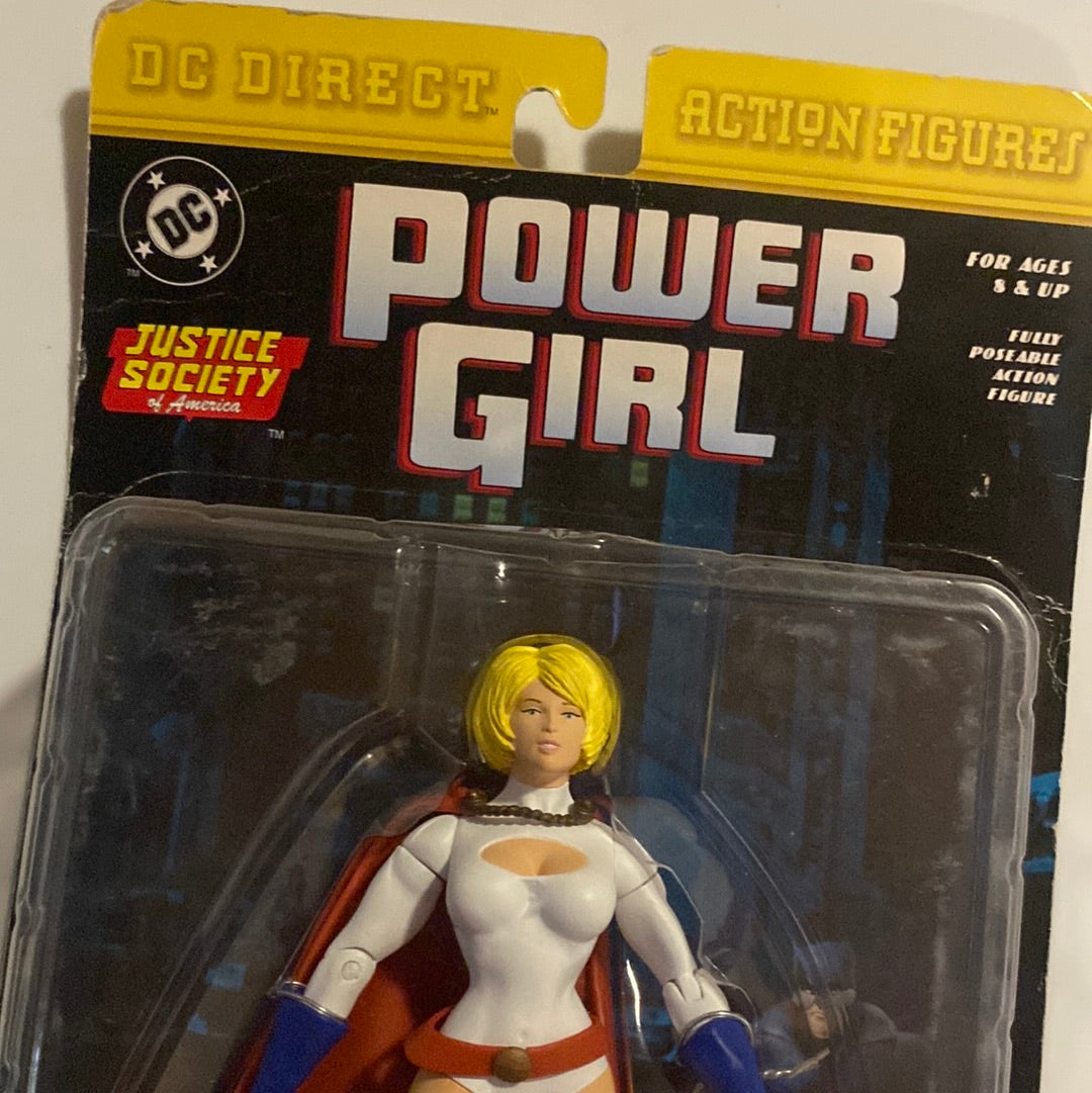 Power Girl Action Figure Justice Society JSA DC Direct MOC New