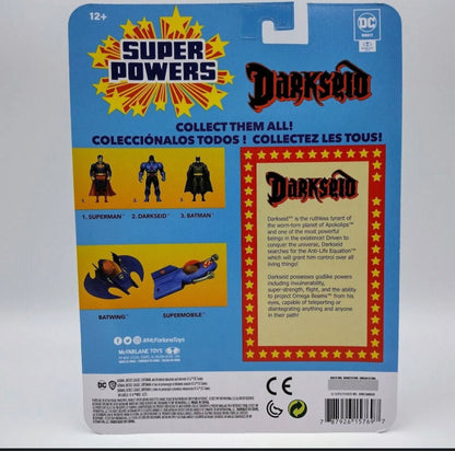 Super Powers Darkseid Mcfarlane Toys New for 22'!