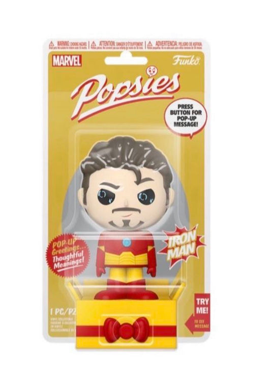 New!! Funko Popsies: Marvel - Iron Man   "Your A Real Super Hero!"