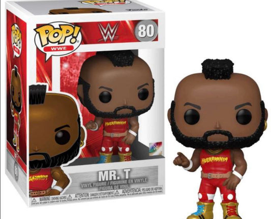 New!! Funko WWE Wrestling NWSS POP! WWE Mr T Vinyl Figure #80