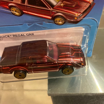 2022 HOT WHEELS HERITAGE ULTRA HOTS ‘87 BUICK REGAL GNX Candy Apple