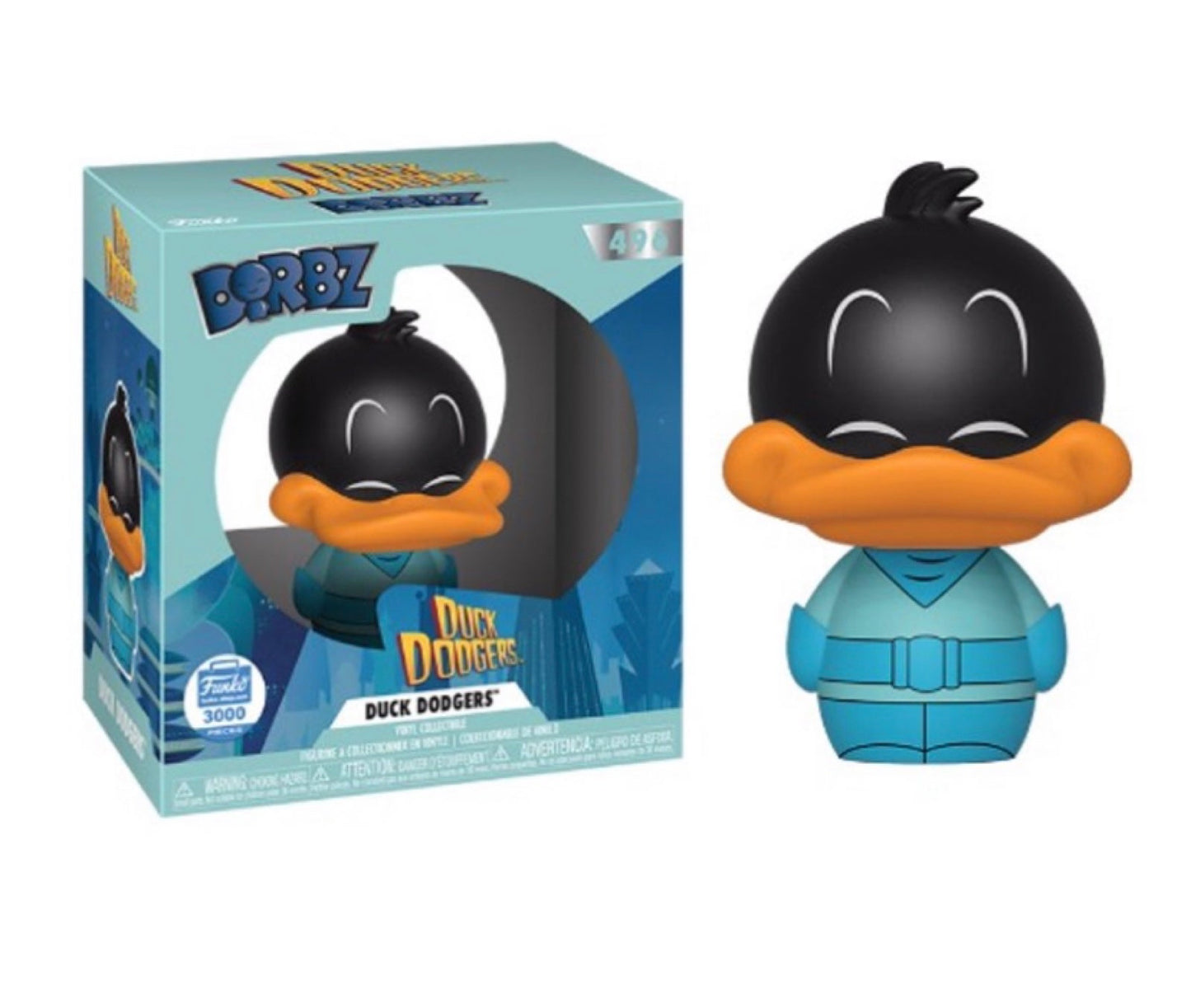 New!! New!! Funko Dorbz Duck Dodgers-Duck Dodgers #496 LE 3000 Funko POP Exclusive