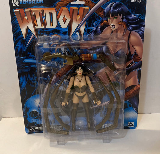 New!! ! Avatar! Rendition Widow Action Figure With Weapons