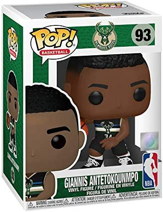 New!! Funko POP! Basketball: Milwaukee Bucks- Giannis Antetokounmpo #93