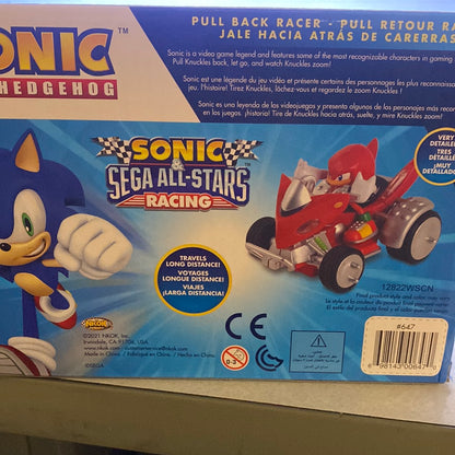 Sonic the Hedgehog Speed Star Pull Back Action Knuckles the Echidna Racer