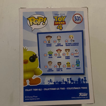 Funko Pop! Disney: 531 Toy Story 4 -Ducky