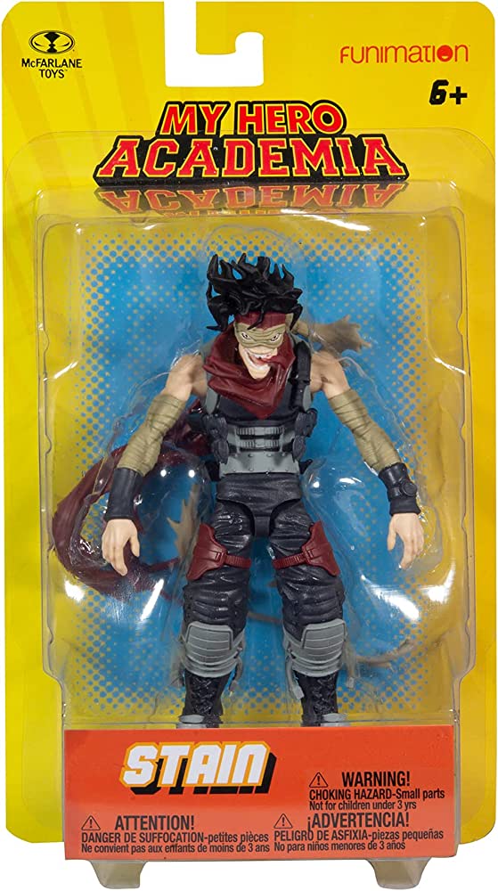 New!! McFarlane Toys - My Hero Academia Stain 5" Action Figure