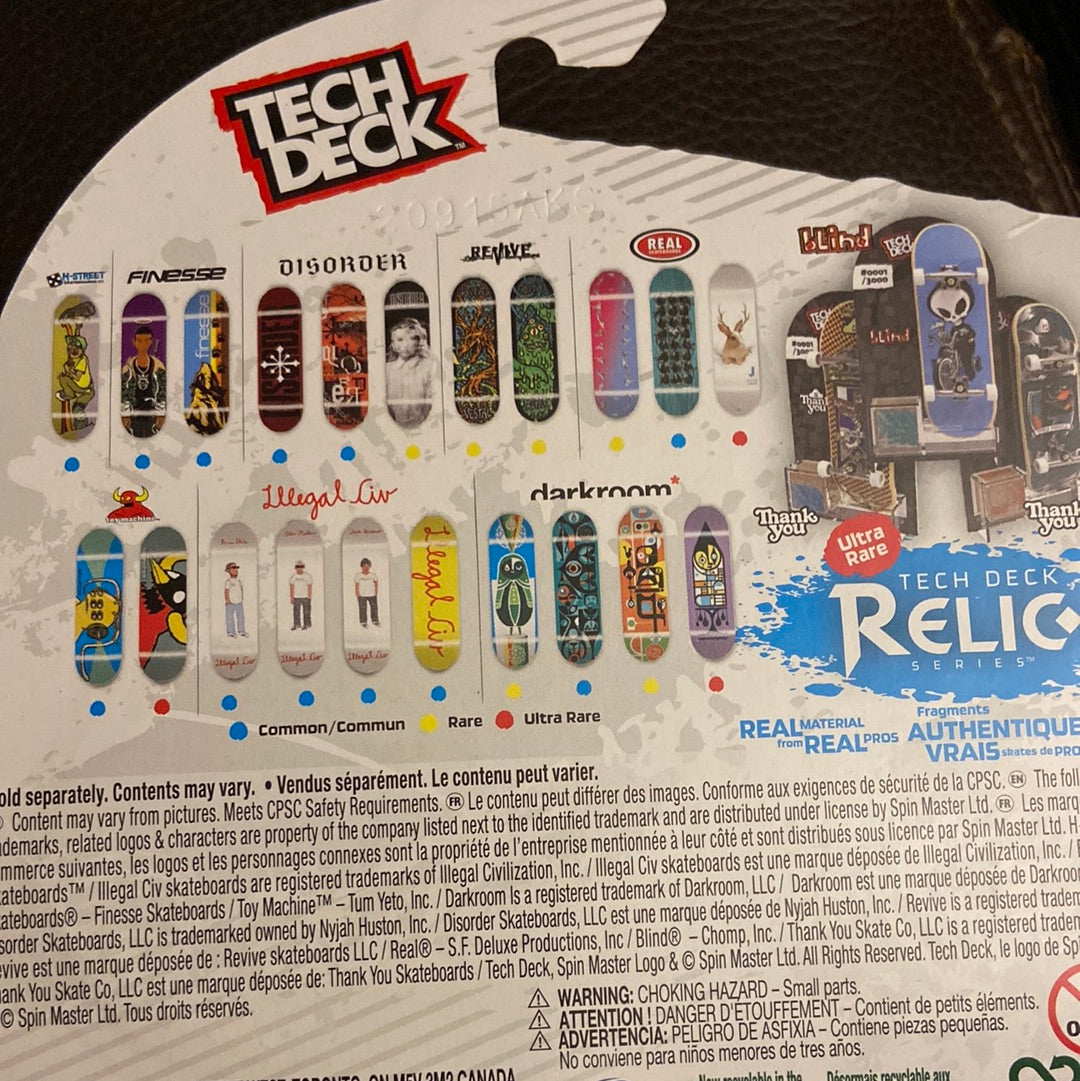 Tech Deck Darkroom Skateboards Aquarium 2022 Complete 96mm Fingerboard