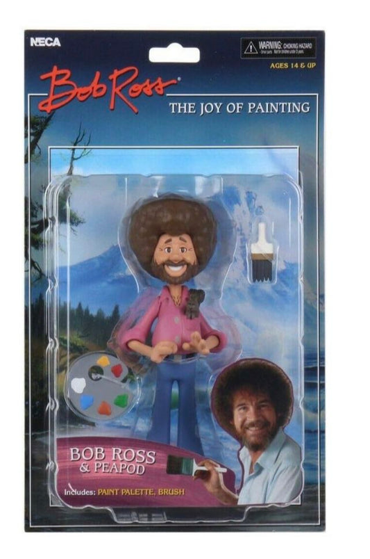 New!  Bob Ross The Joy of Painting Bob Ross & Peapid