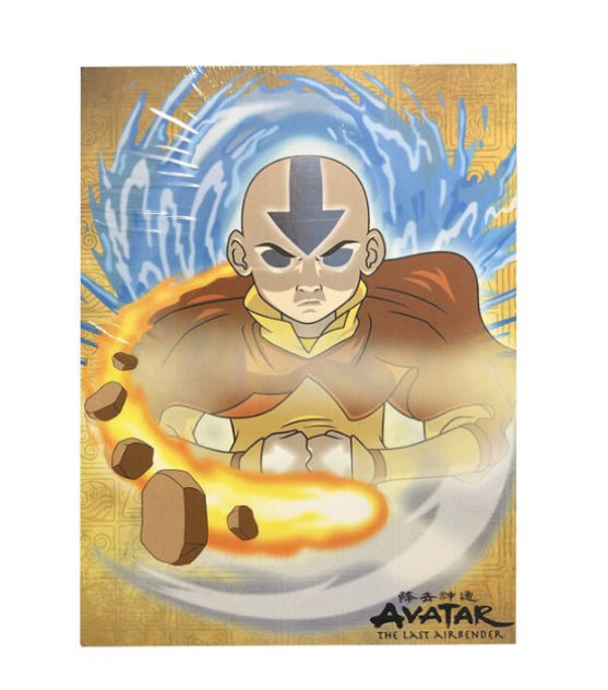 New!! Avatar the last  Airbender Elements 5" X 7" Box Art