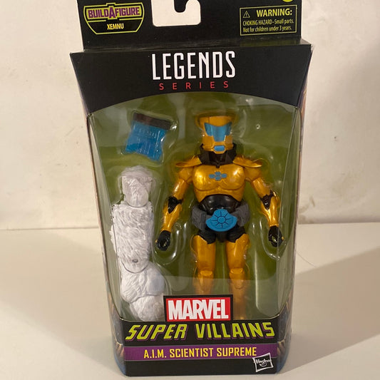 Marvel Legends Series Super Villains A.I.M. Scientist Supreme BAF Xemnu New NIB