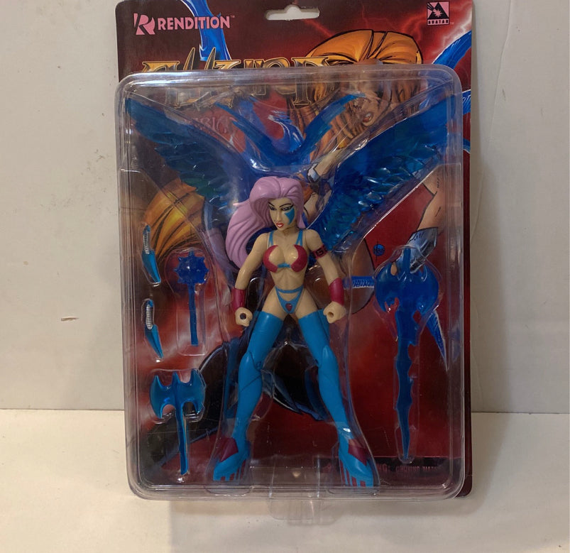 New!! 1998 Gold Variant Allura 7" Rendition Action Figure Entity Comics Cyber Angel