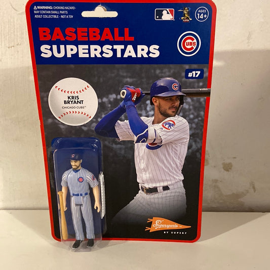 Major League Baseball Modern Kris Bryant (Chicago Cubs) 3 3/4-Inch ReAction Figure