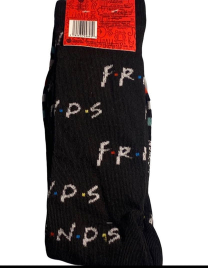 New!! 2-pair Friends Central Perk Crew Socks