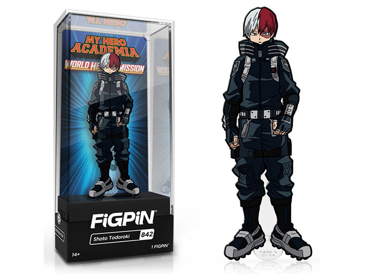 New!! My Hero Academia World Heroes mission Figpin Shoto Todoroki#842