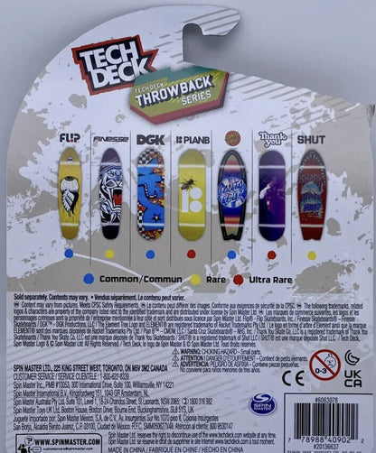 New!! Tech Deck Throwback Series Flip Eyeball Cruiser Skateboard Walmart Exclusive