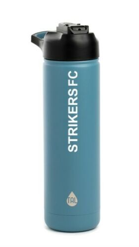 Strikers FC- Soccer WEATHERPROOF Decal 3.5"- Assorted Colors-